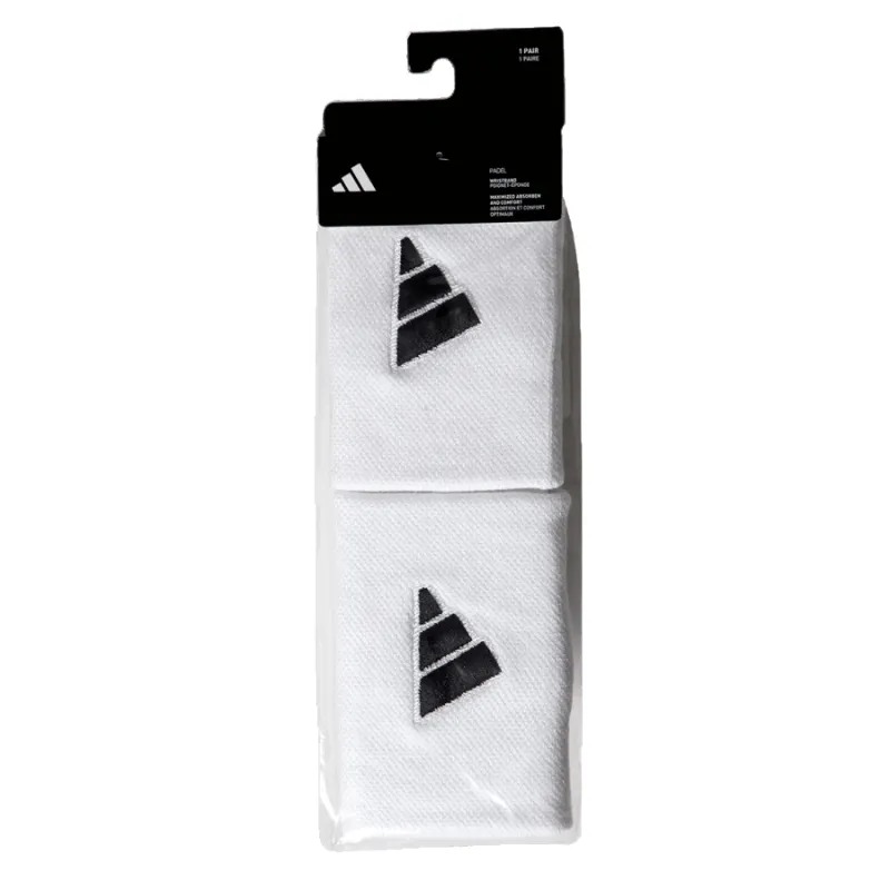 Adidas Long Wristbands, set of 2, white