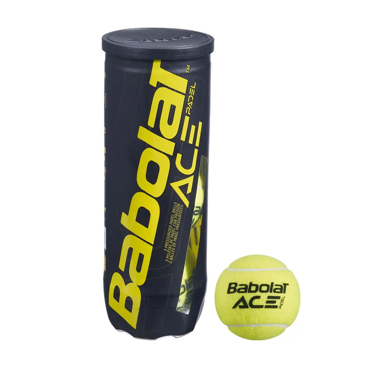 Babolat Ace Padel balls, x3 bottles