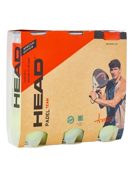 Head Team Padel Balls, tripack