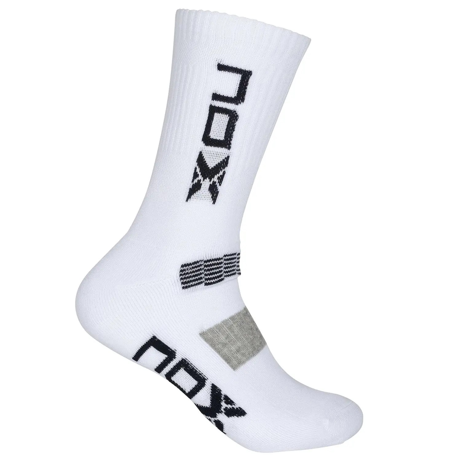 Nox Technical socks, white/blue logo